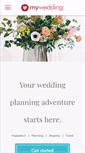Mobile Screenshot of mywedding.com