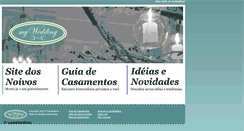 Desktop Screenshot of mywedding.com.br