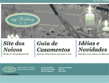 Tablet Screenshot of mywedding.com.br