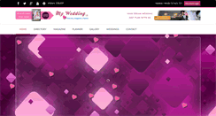 Desktop Screenshot of mywedding.lk