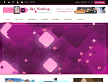 Tablet Screenshot of mywedding.lk
