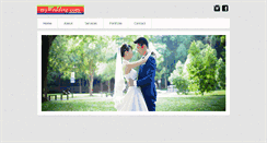 Desktop Screenshot of mywedding.com.sg